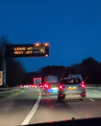 M1 Suicide: Jumper Died at Southbound, Road Closed at Junction 1